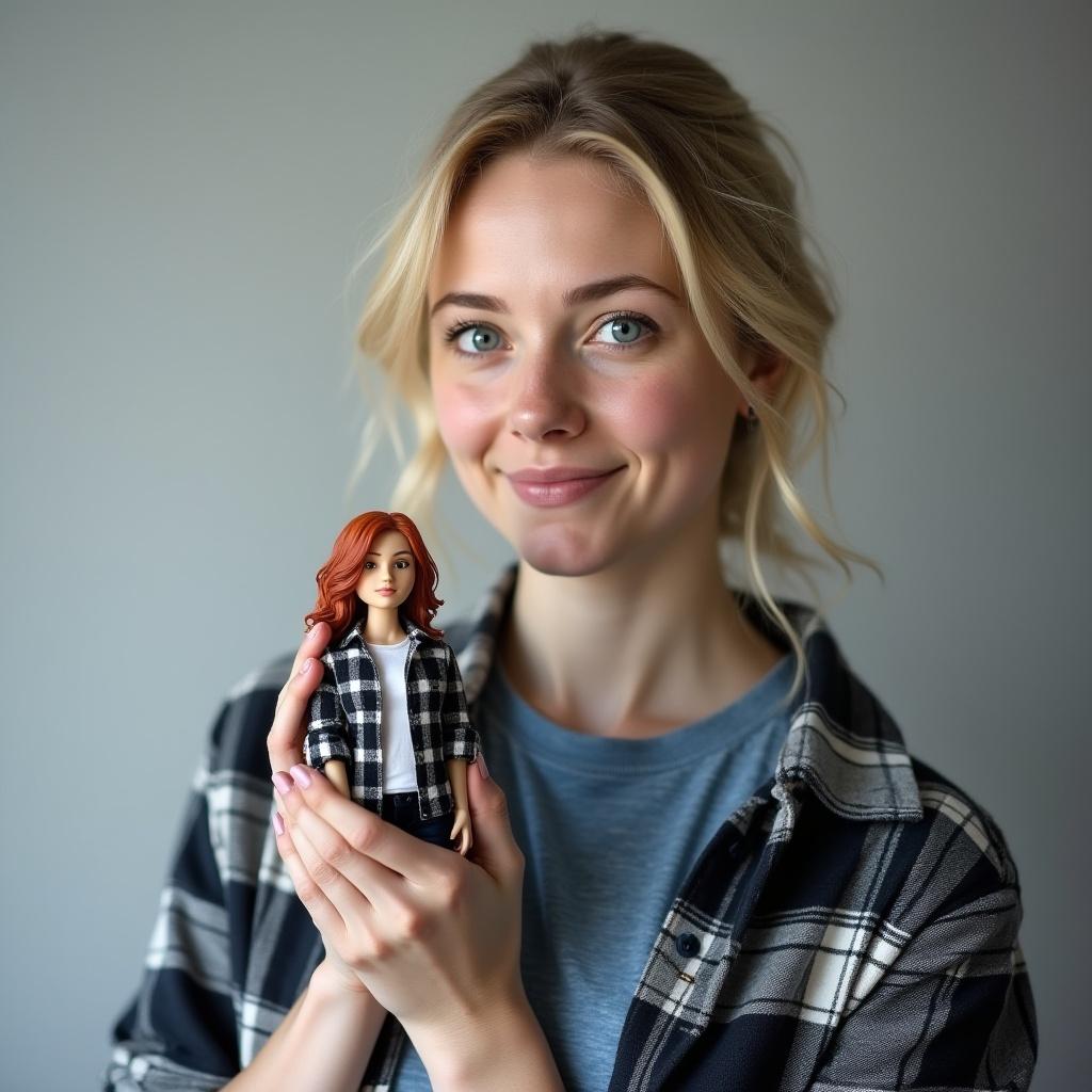 boneco 3D gigante personalizado