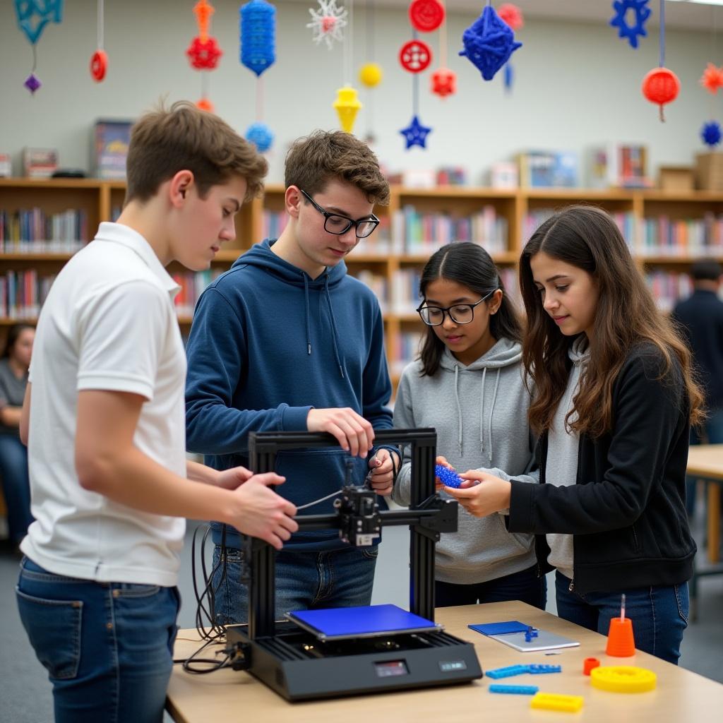 Impressão 3D para educação técnica