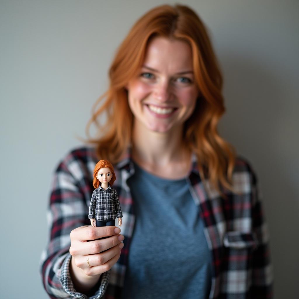 boneco 3D gigante personalizado