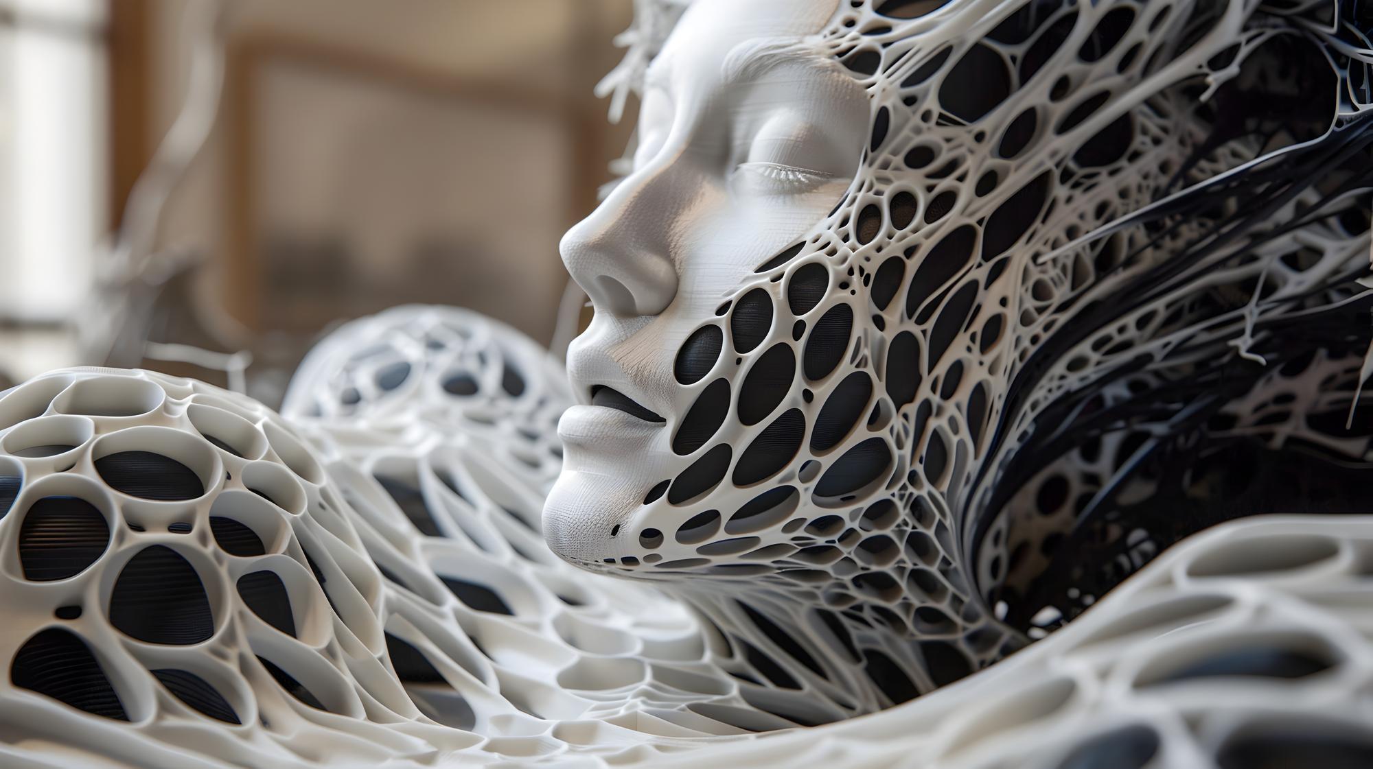 Impressão 3D para estátua gigante