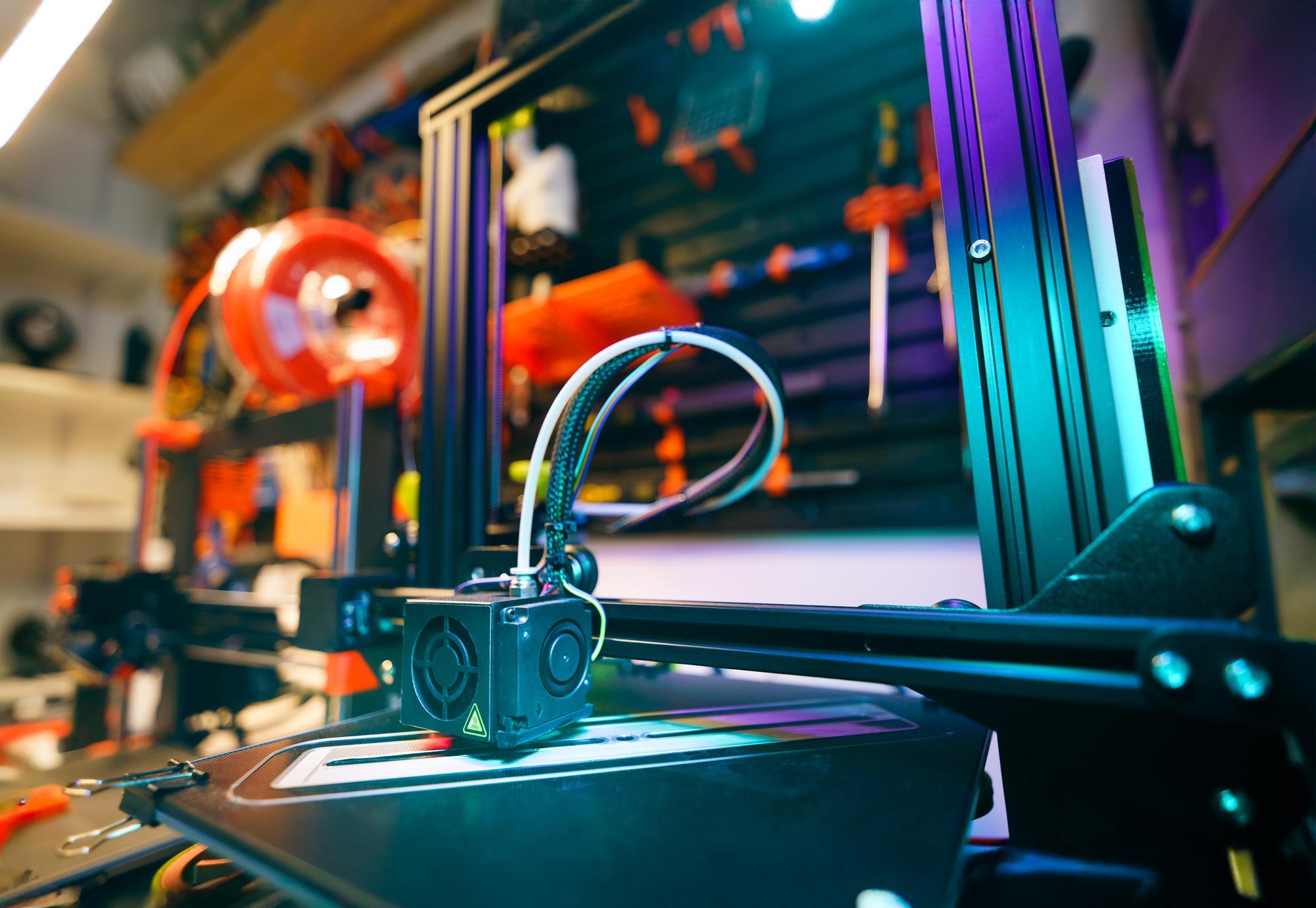Impressora 3D industrial grande formato